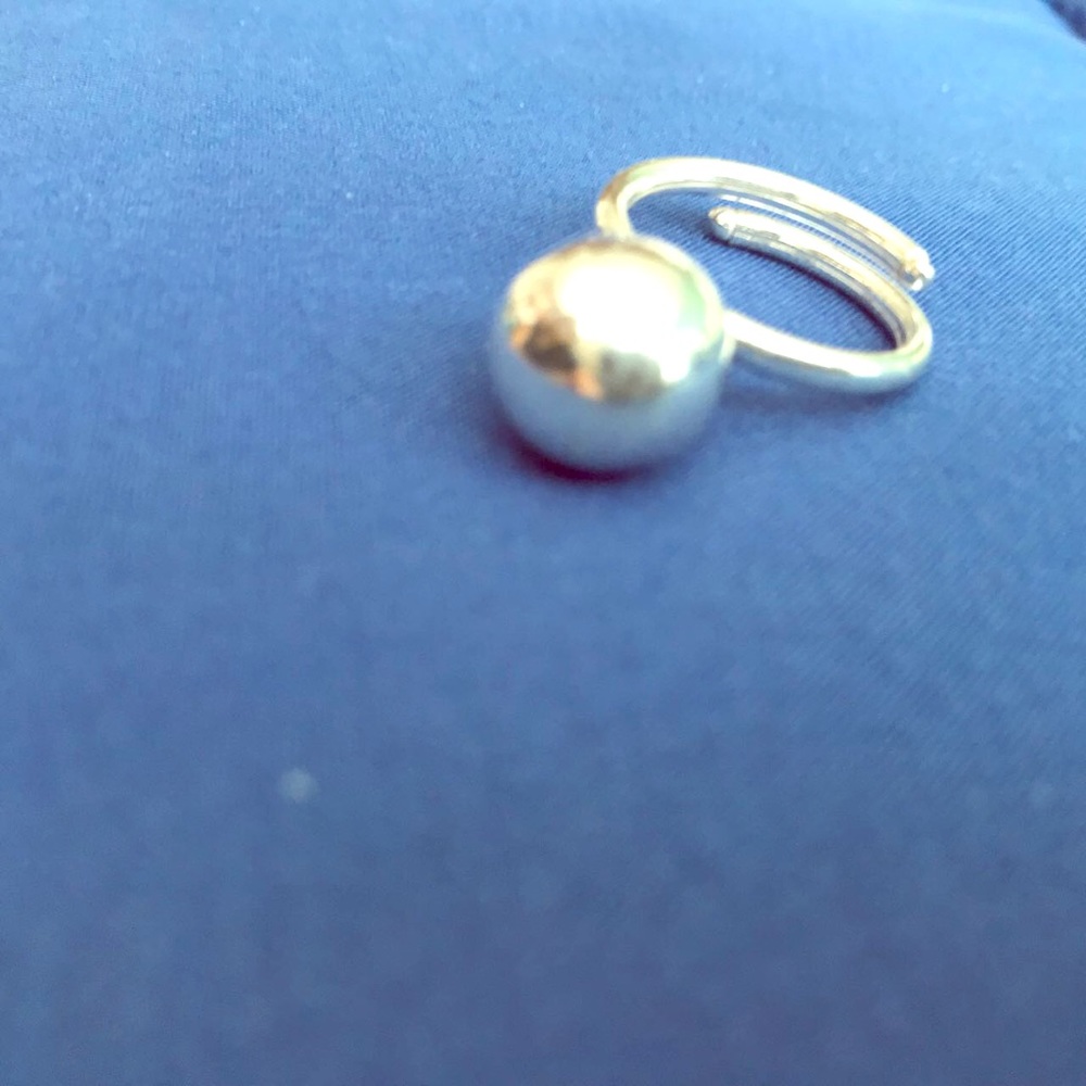 Silver ring 950 - Picture 2 of 5
